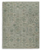 Jossland Green/Ivory Large Rug - R406911