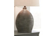 Joyelle Gray Table Lamp - L100744 - Lara Furniture