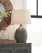 Joyelle Gray Table Lamp - L100744 - Lara Furniture