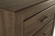 Juararo Dark Brown Chest of Drawers - B251-46 - Lara Furniture