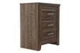 Juararo Dark Brown Nightstand - B251-92 - Lara Furniture