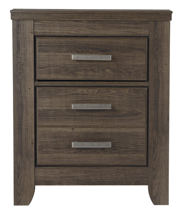 Juararo Dark Brown Poster Bedroom Set - Lara Furniture