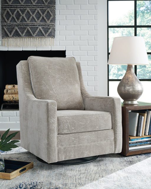 Kambria Swivel Glider Accent Chair - A3000208