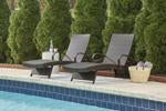 Kantana Brown Chaise Lounge (set of 2) - P283-815 - Lara Furniture