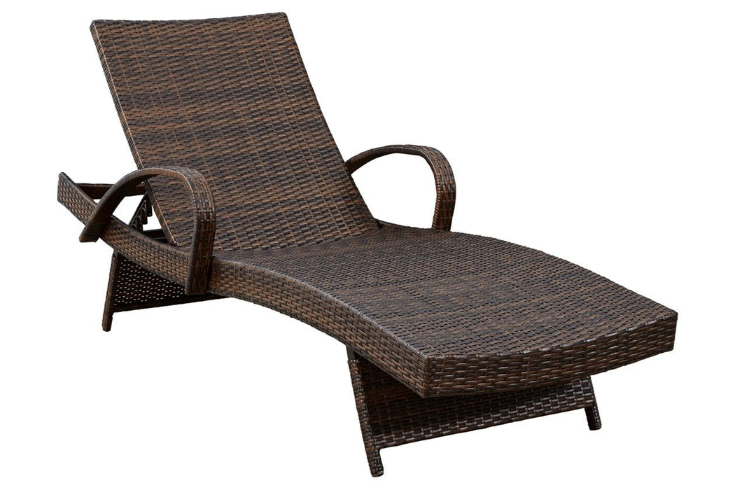 Kantana Brown Chaise Lounge (set of 2) - P283-815 - Lara Furniture