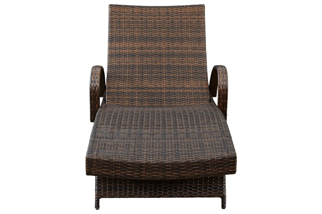 Kantana Brown Chaise Lounge (set of 2) - P283-815 - Lara Furniture