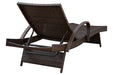 Kantana Brown Chaise Lounge (set of 2) - P283-815 - Lara Furniture