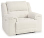 Keensburg Linen Oversized Power Recliner - 6180782