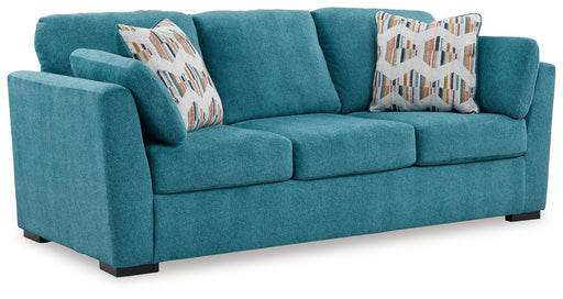 Keerwick Teal Queen Sofa Sleeper - 6750739