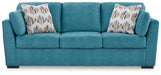 Keerwick Teal Queen Sofa Sleeper - 6750739