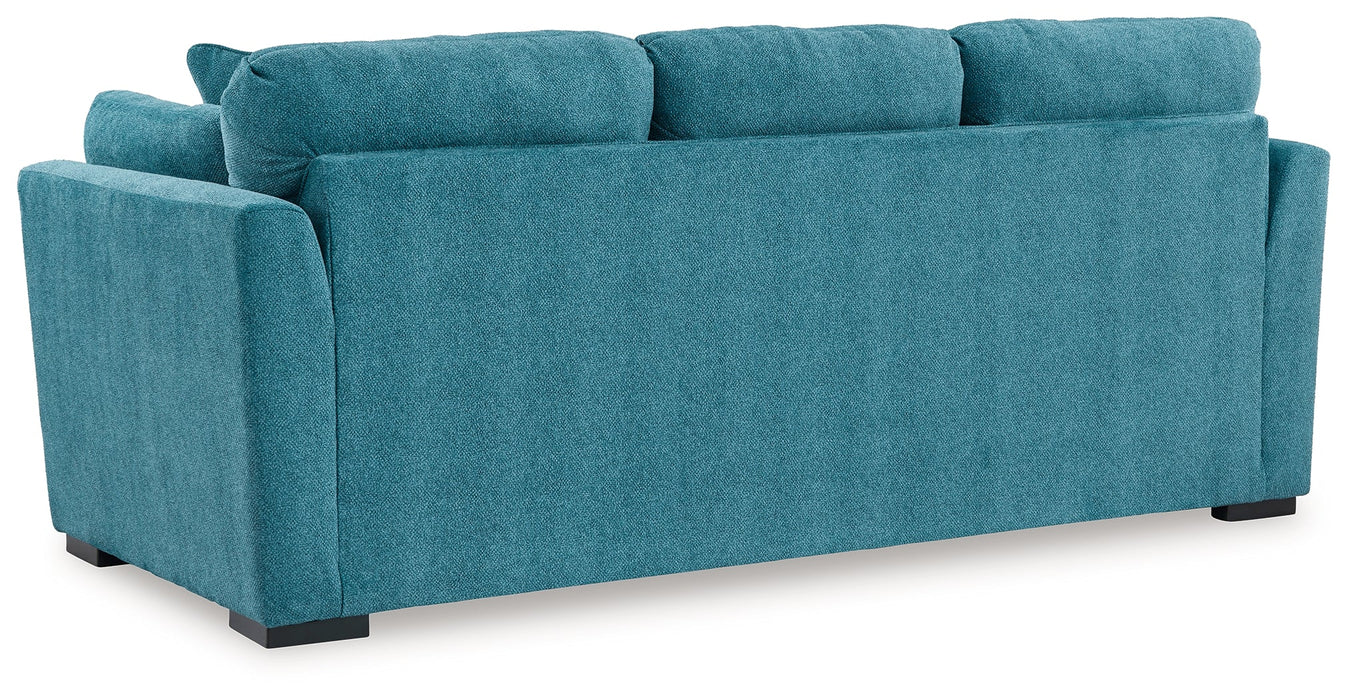 Keerwick Teal Queen Sofa Sleeper - 6750739