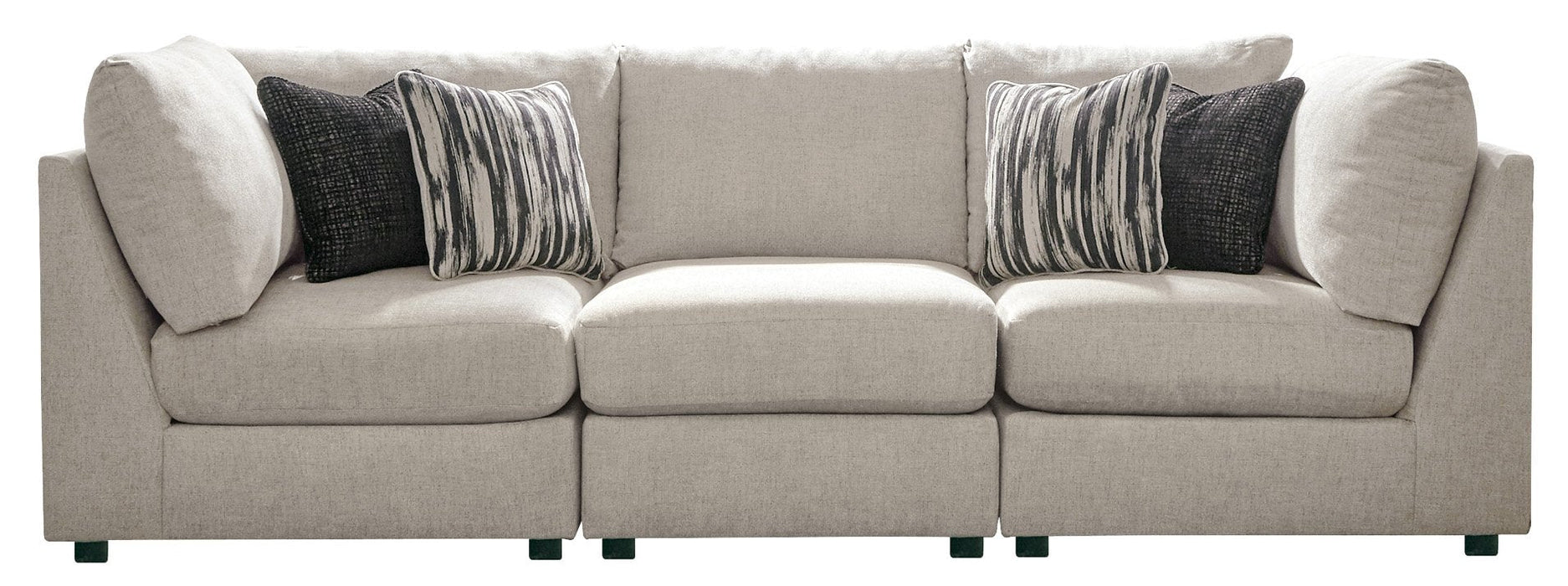 Kellway Bisque 3-Piece Sofa - Lara Furniture