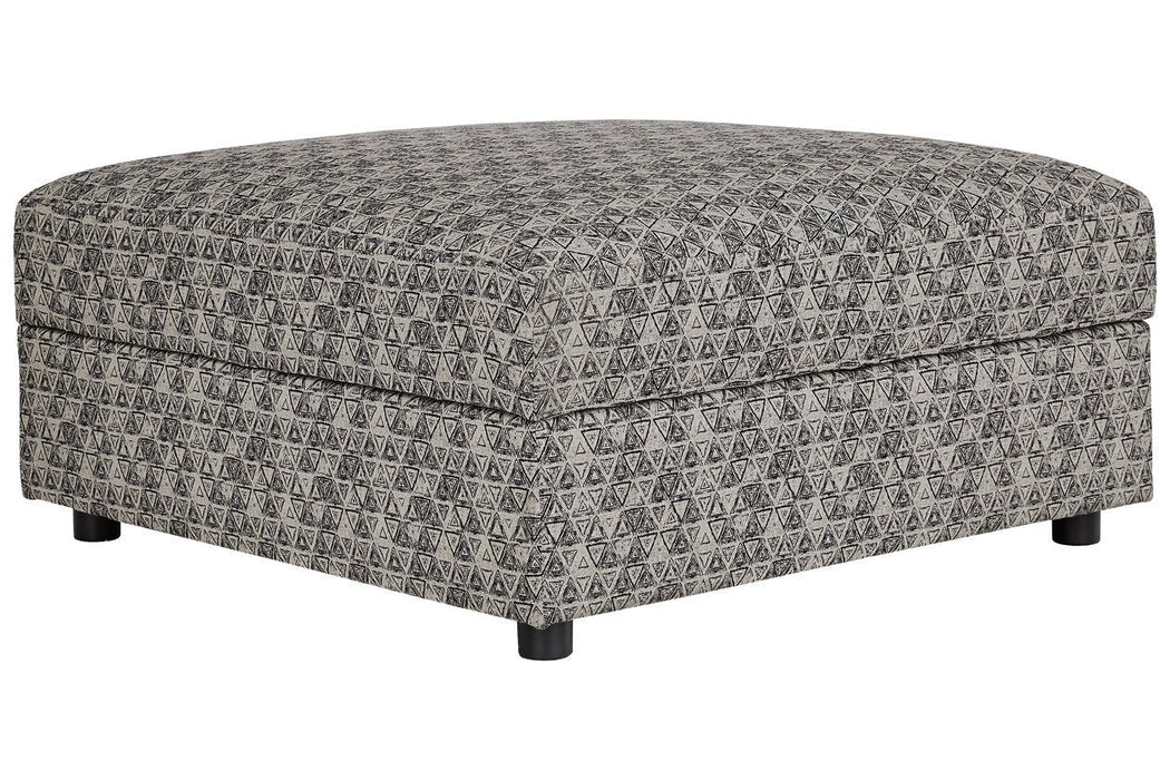 Kellway Bisque Ottoman With Storage - 9870711 - Lara Furniture