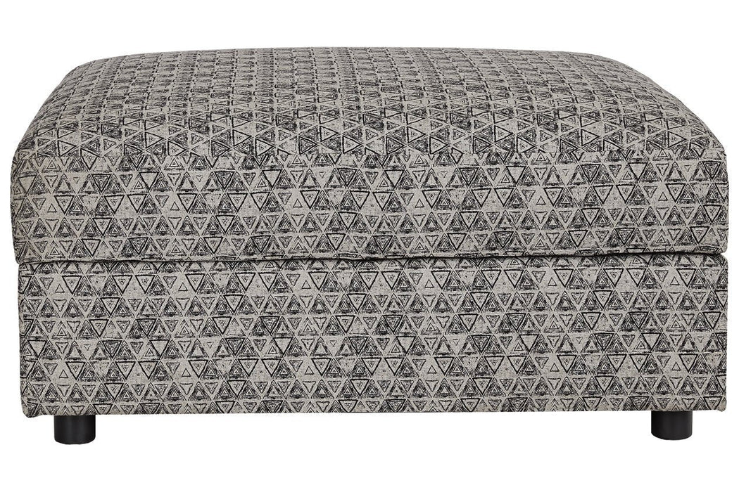 Kellway Bisque Ottoman With Storage - 9870711 - Lara Furniture