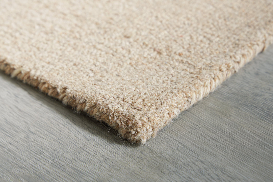 Kencher Beige/Brown Extra Large Rug - R406820