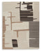 Kencher Beige/Brown Large Rug - R406821