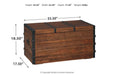 Kettleby Brown Storage Trunk - A4000096 - Lara Furniture