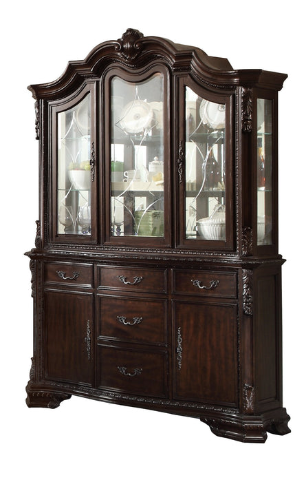 Kiera Brown China Cabinet - Lara Furniture