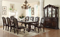 Kiera Brown Formal Dining Set - Lara Furniture