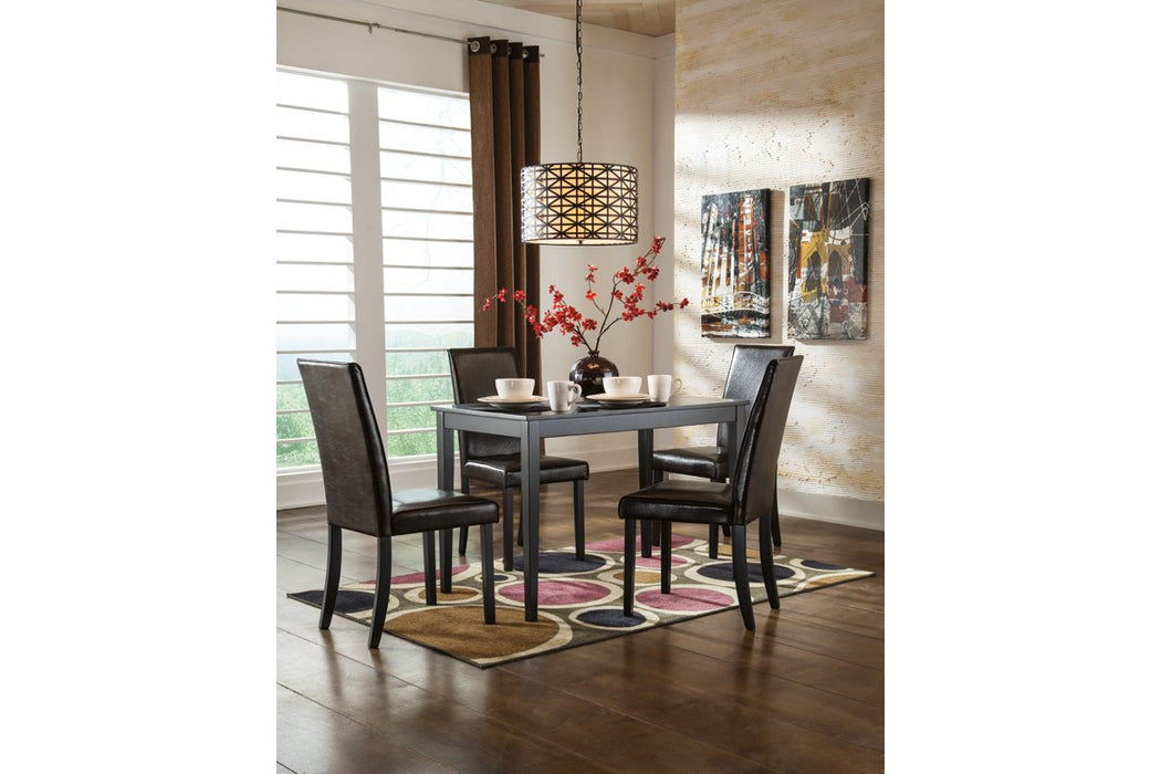 Kimonte Dark Brown Dining Chair (Set of 2) - D250-02 - Lara Furniture