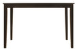 Kimonte Dark Brown Dining Table - D250-25 - Lara Furniture