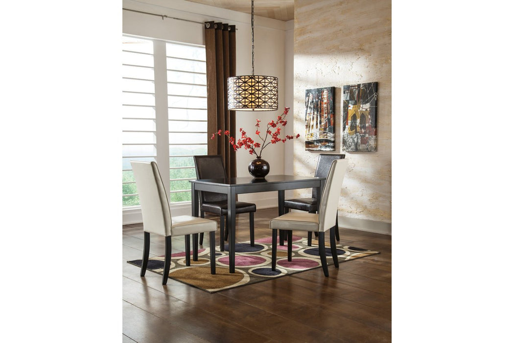 Kimonte Dark Brown Dining Table - D250-25 - Lara Furniture