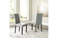 Kimonte Dark Brown/Gray Dining Chair (Set of 2) - D250-06 - Lara Furniture