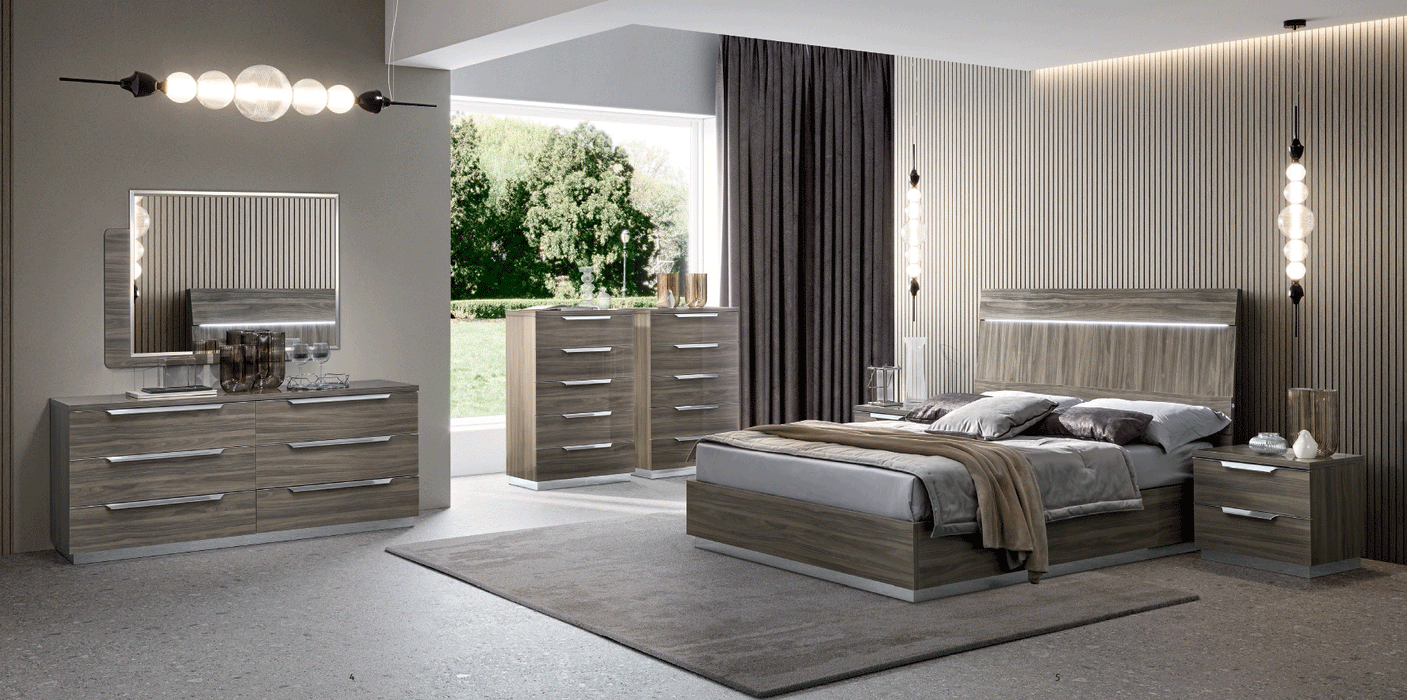 Kroma Bedroom Grey Set - Lara Furniture