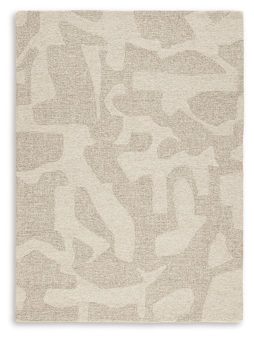 Ladonia Linen/Taupe 5' x 7' Rug - R406382