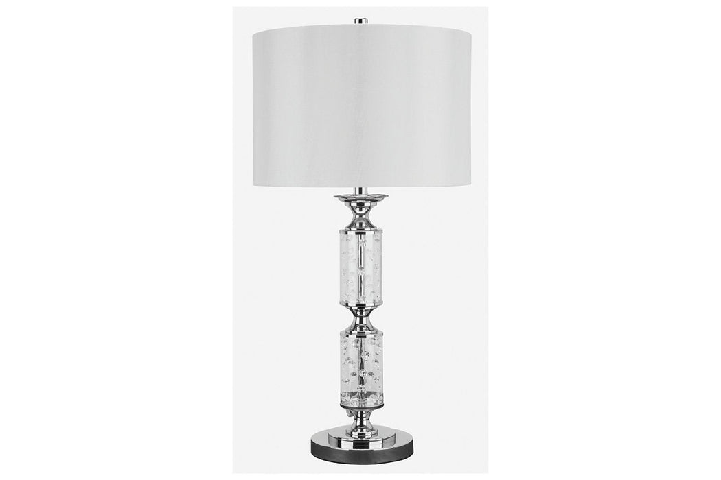 Laramae Chrome Finish Table Lamp - L428144 - Lara Furniture