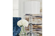 Laramae Chrome Finish Table Lamp - L428144 - Lara Furniture