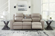 Lavenhorne Reclining Sofa with Drop Down Table - 6330789