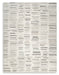 Leesdale Ivory/Brown/Black 8' x 10' Rug - R406421