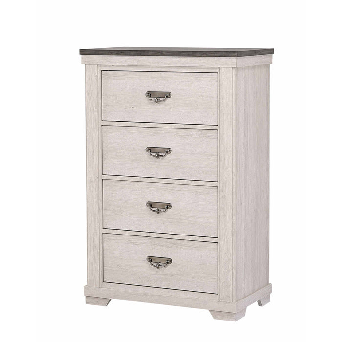 Leighton Two Tone Chest - B8180-4 - Lara Furniture