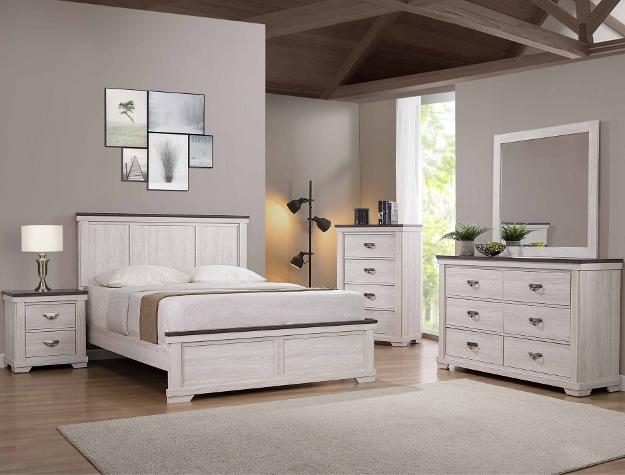 Leighton Two Tone Chest - B8180-4 - Lara Furniture