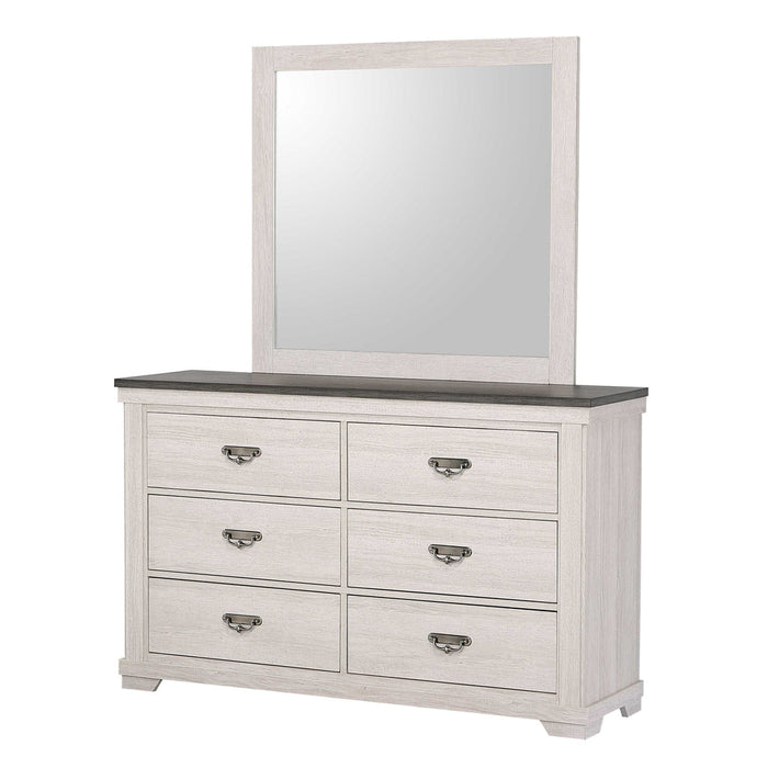 Leighton Two Tone Mirror - B8180-11 - Lara Furniture