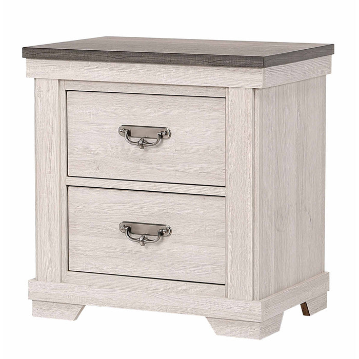 Leighton Two Tone Nightstand - B8180-2 - Lara Furniture