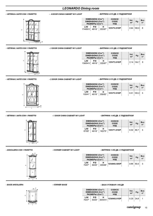 Leonardo Dining Set - Lara Furniture