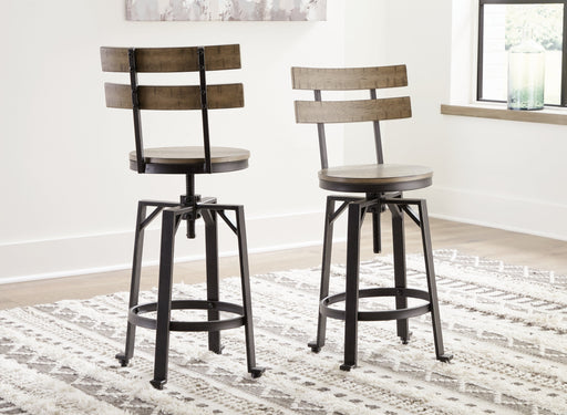 Lesterton Counter Height Bar Stool (Set of 2) - D334-124 - Lara Furniture