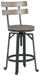 Lesterton Counter Height Bar Stool (Set of 2) - D334-124 - Lara Furniture