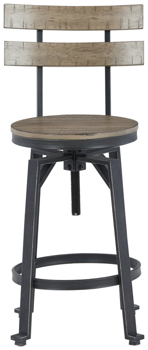 Lesterton Counter Height Bar Stool (Set of 2) - D334-124 - Lara Furniture