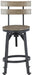 Lesterton Counter Height Bar Stool (Set of 2) - D334-124 - Lara Furniture