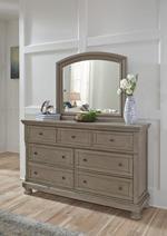 Lettner Light Gray Bedroom Mirror - B733-36 - Lara Furniture