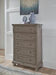 Lettner Light Gray Chest of Drawers - B733-46 - Lara Furniture