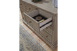 Lettner Light Gray Dresser - B733-31 - Lara Furniture