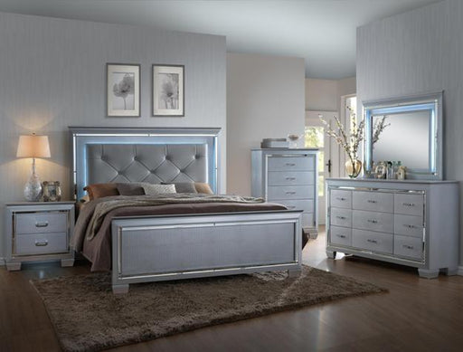 Lillian Silver Chest - B7100-4 - Lara Furniture