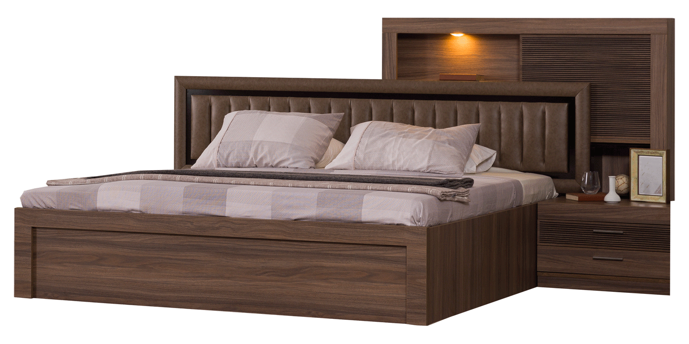 Lindo Bed With Storage Queen - i39330 - Lara Furniture