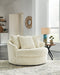 Lindyn Oversized Swivel Accent Chair - 2110421 - Lara Furniture