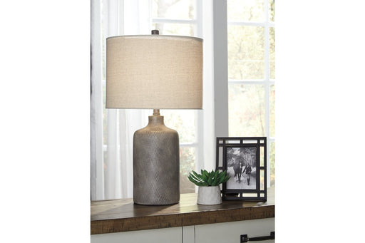 Linus Antique Black Table Lamp - L117964 - Lara Furniture