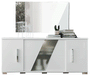 Lisa 4 Door Buffet W/Mirror Set - Lara Furniture